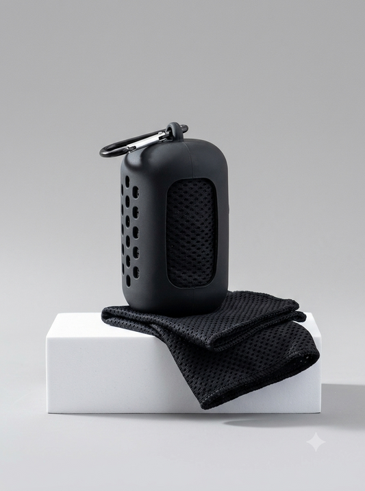 Cooling Towel with Silicone Storage Bag